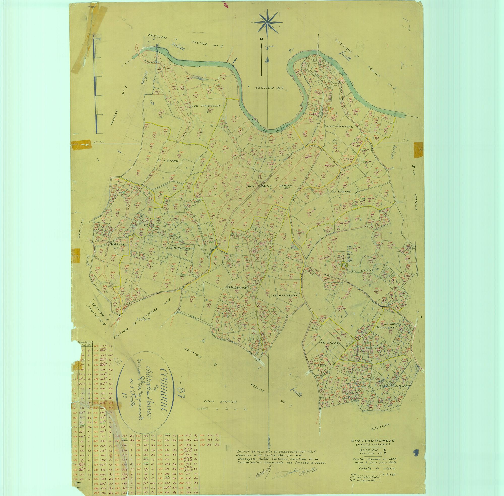 Châteauponsac 2241 W 18 1966