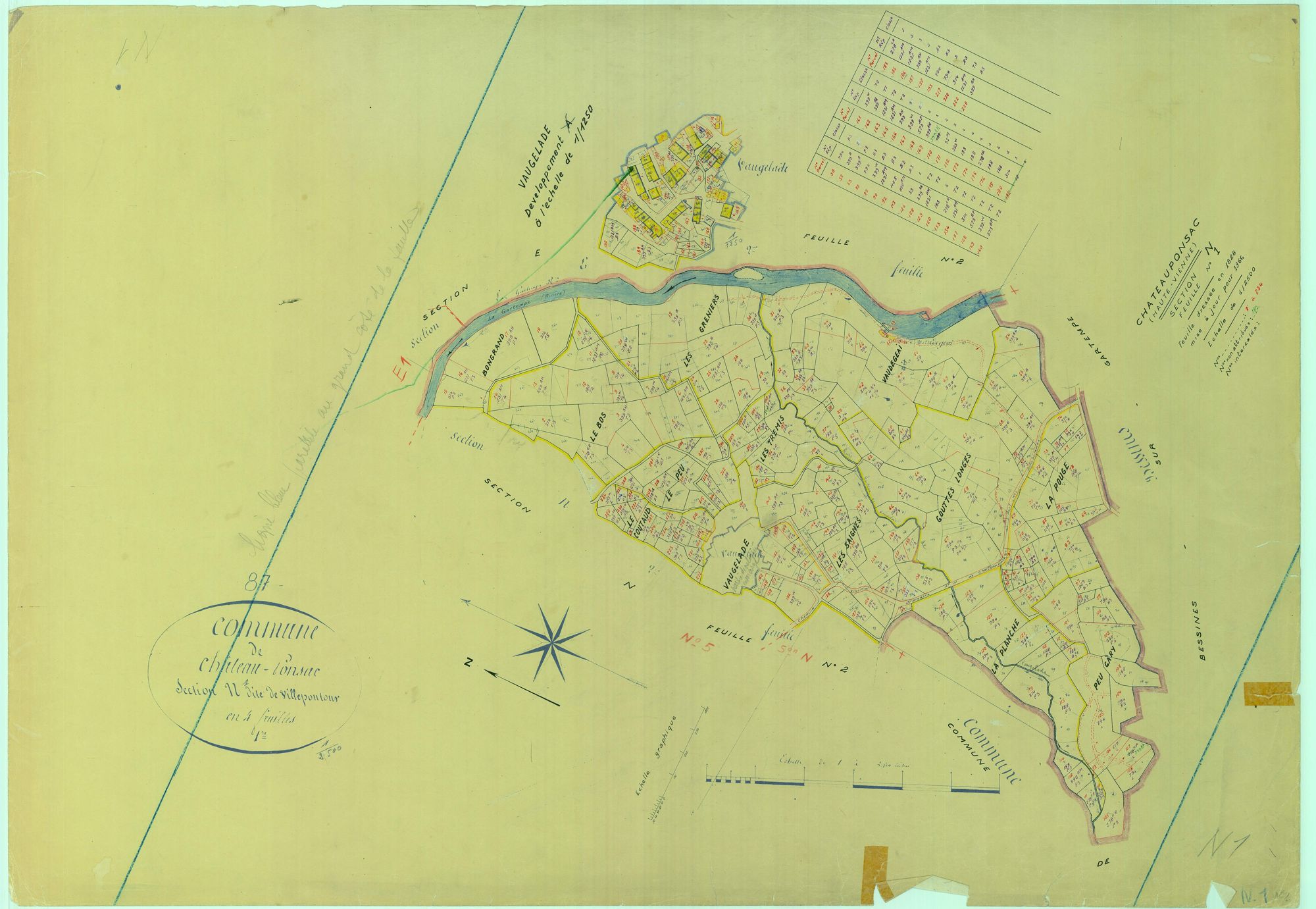 Châteauponsac 2241 W 18 1966