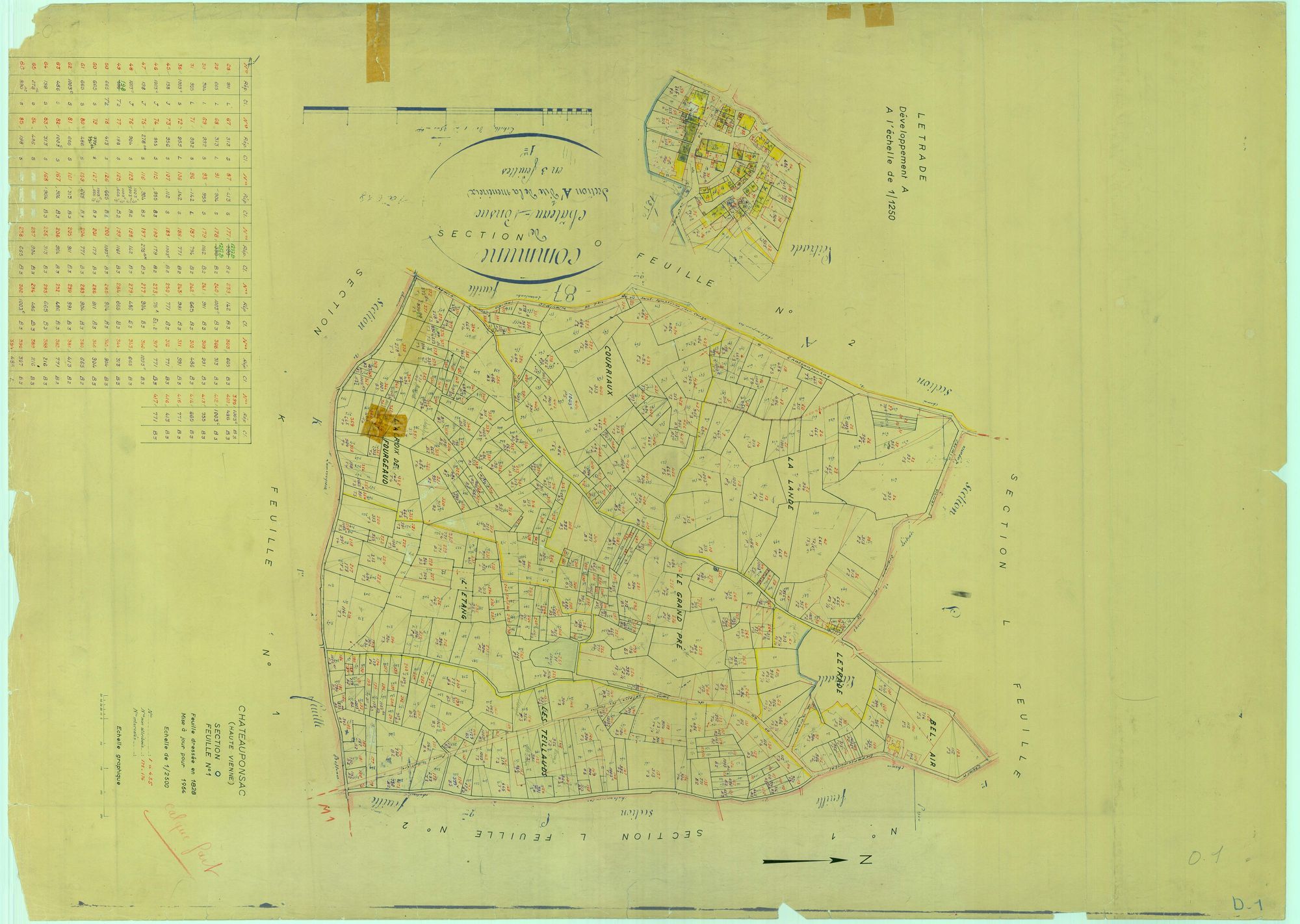 Châteauponsac 2241 W 18 1966