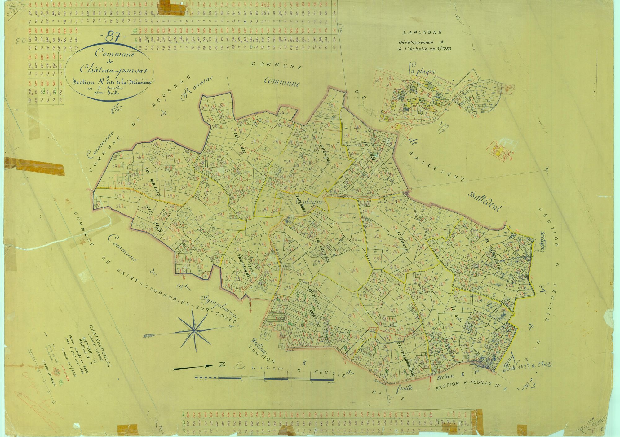 Châteauponsac 2241 W 18 1966