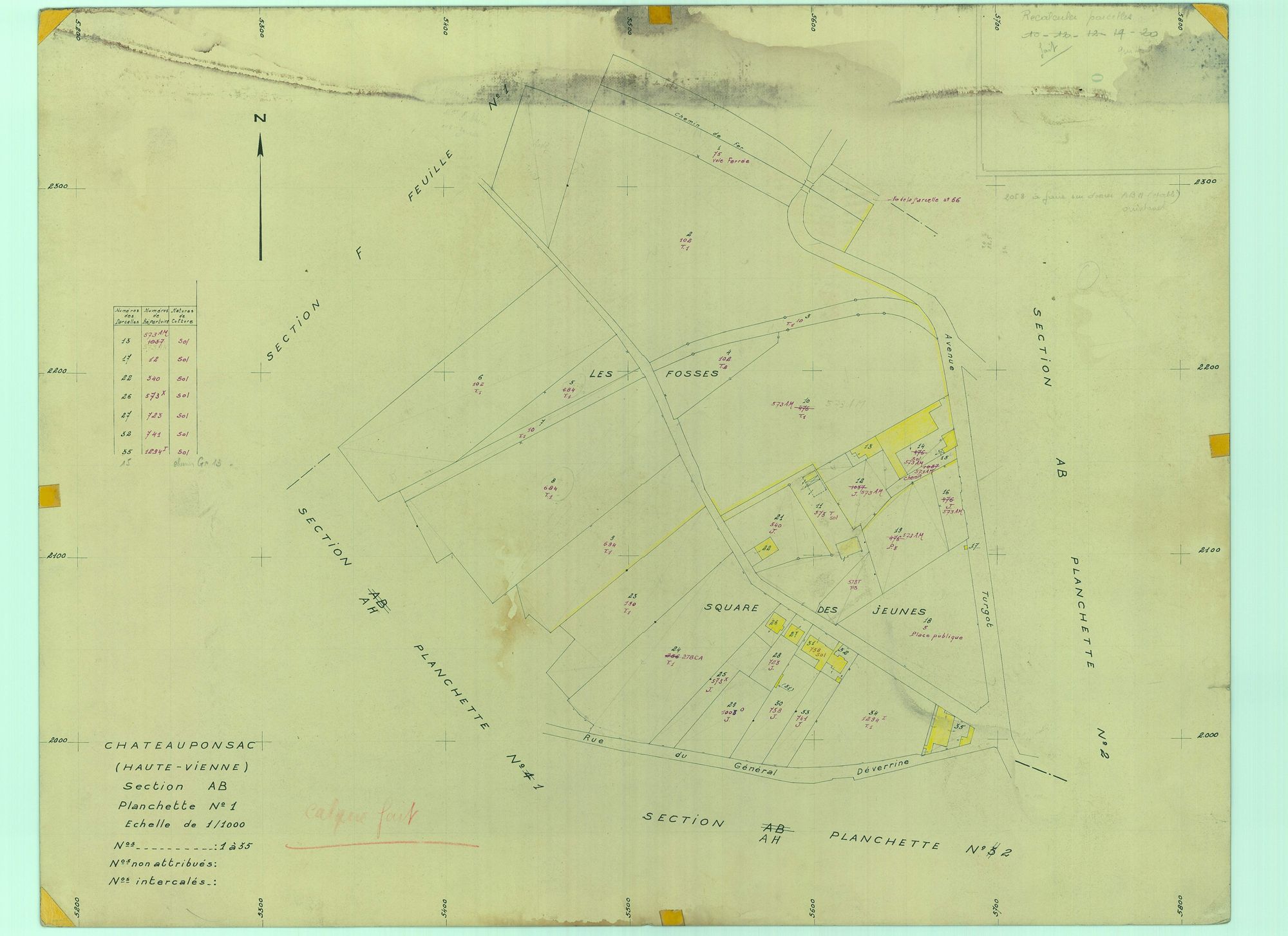 Châteauponsac 2241 W 18 1966
