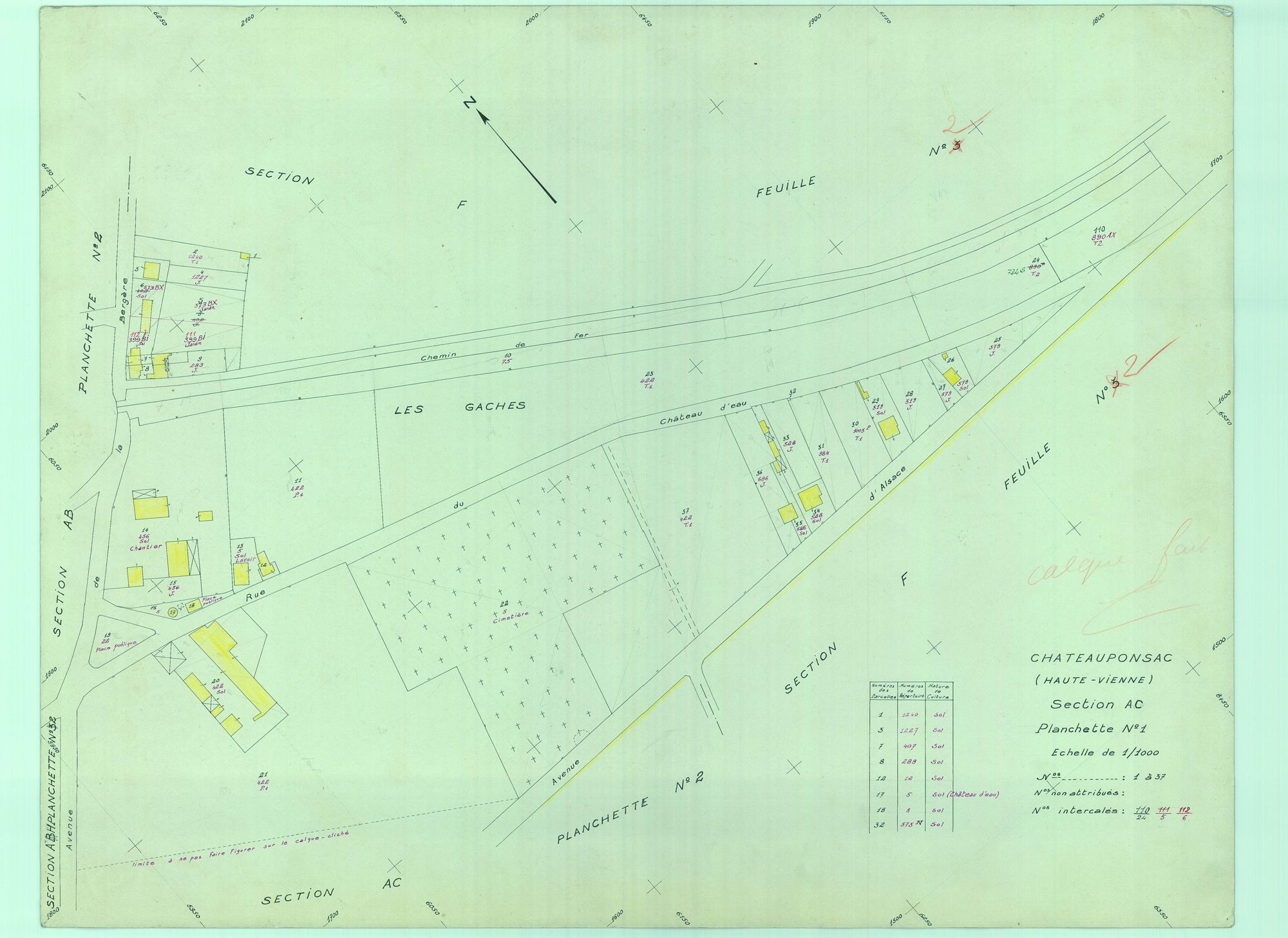 Châteauponsac 2241 W 18 1966