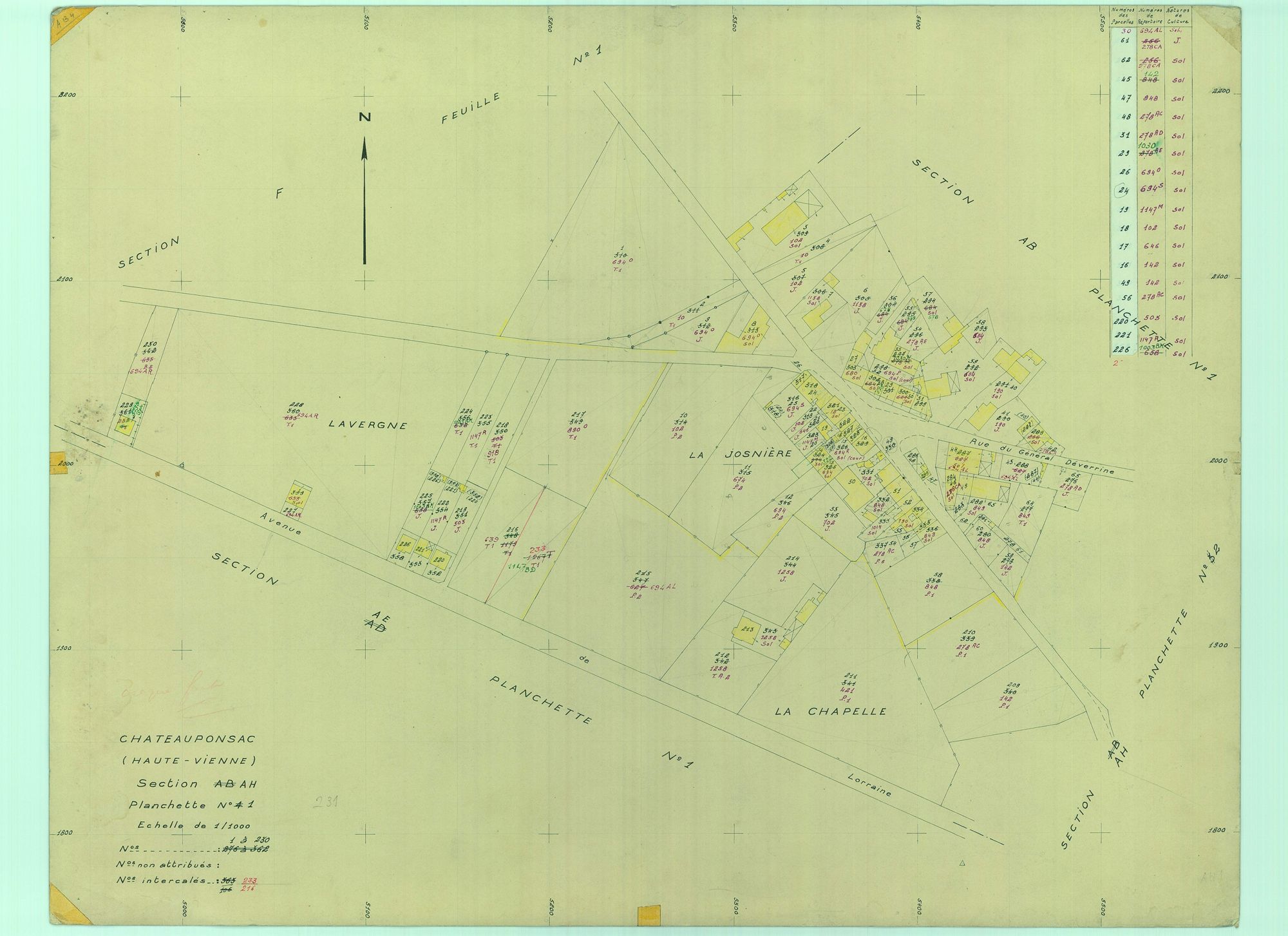 Châteauponsac 2241 W 18 1966