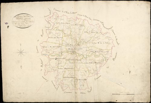 Châteauponsac 3 P 51 / 1 1828