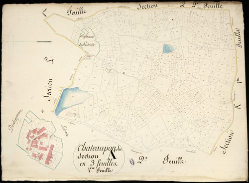 Châteauponsac 3 P 51 / 1 1828