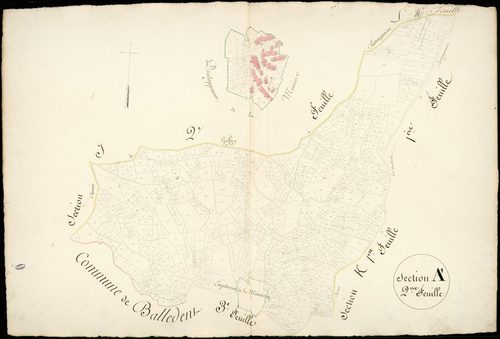 Châteauponsac 3 P 51 / 1 1828