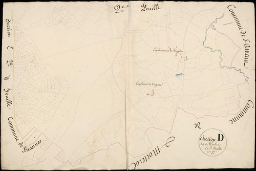 Châteauponsac 3 P 51 / 1 1828
