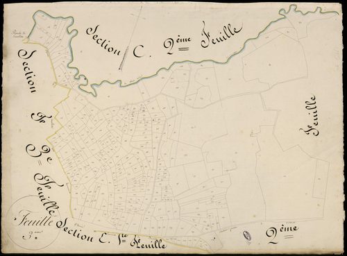 Châteauponsac 3 P 51 / 1 1828