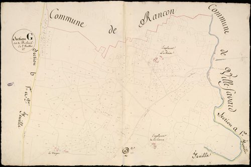 Châteauponsac 3 P 51 / 1 1828
