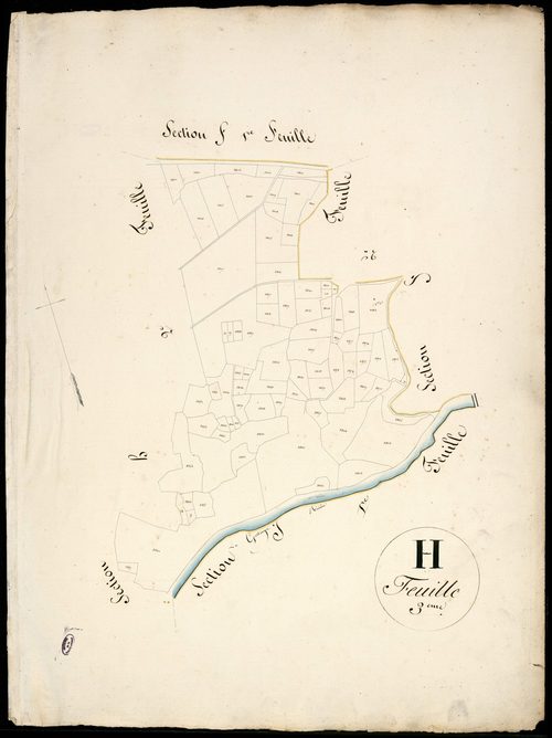 Châteauponsac 3 P 51 / 2 1828