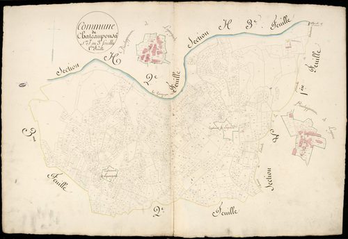 Châteauponsac 3 P 51 / 2 1828