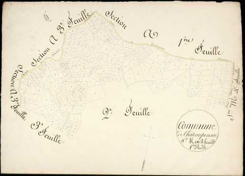 Châteauponsac 3 P 51 / 2 1828