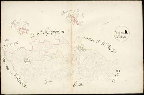 Châteauponsac 3 P 51 / 2 1828