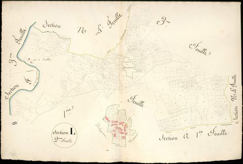 Châteauponsac 3 P 51 / 2 1828