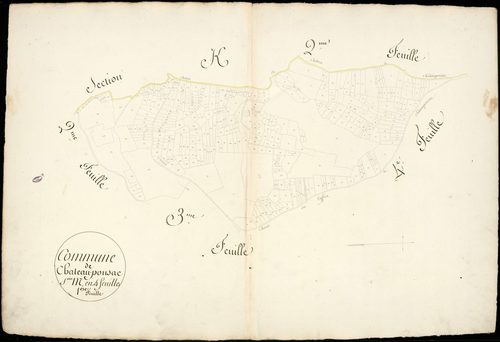 Châteauponsac 3 P 51 / 2 1828