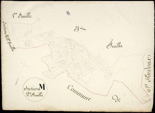 Châteauponsac 3 P 51 / 2 1828