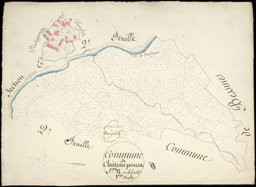 Châteauponsac 3 P 51 / 2 1828