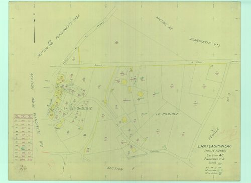 Châteauponsac 2241 W 18 1966
