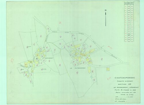 Châteauponsac 2241 W 18 1966