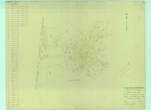 Châteauponsac 2241 W 18 1966