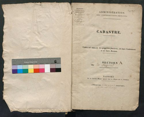 Châteauponsac 3 P 51 / 3 1829