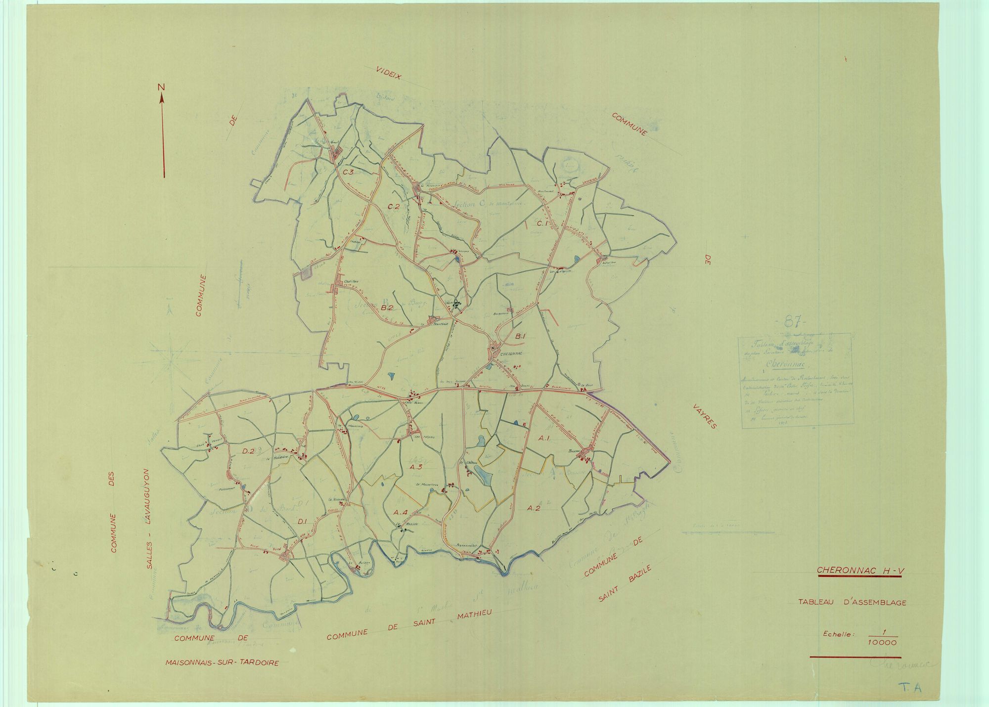 Chéronnac 1203 W 27 1957