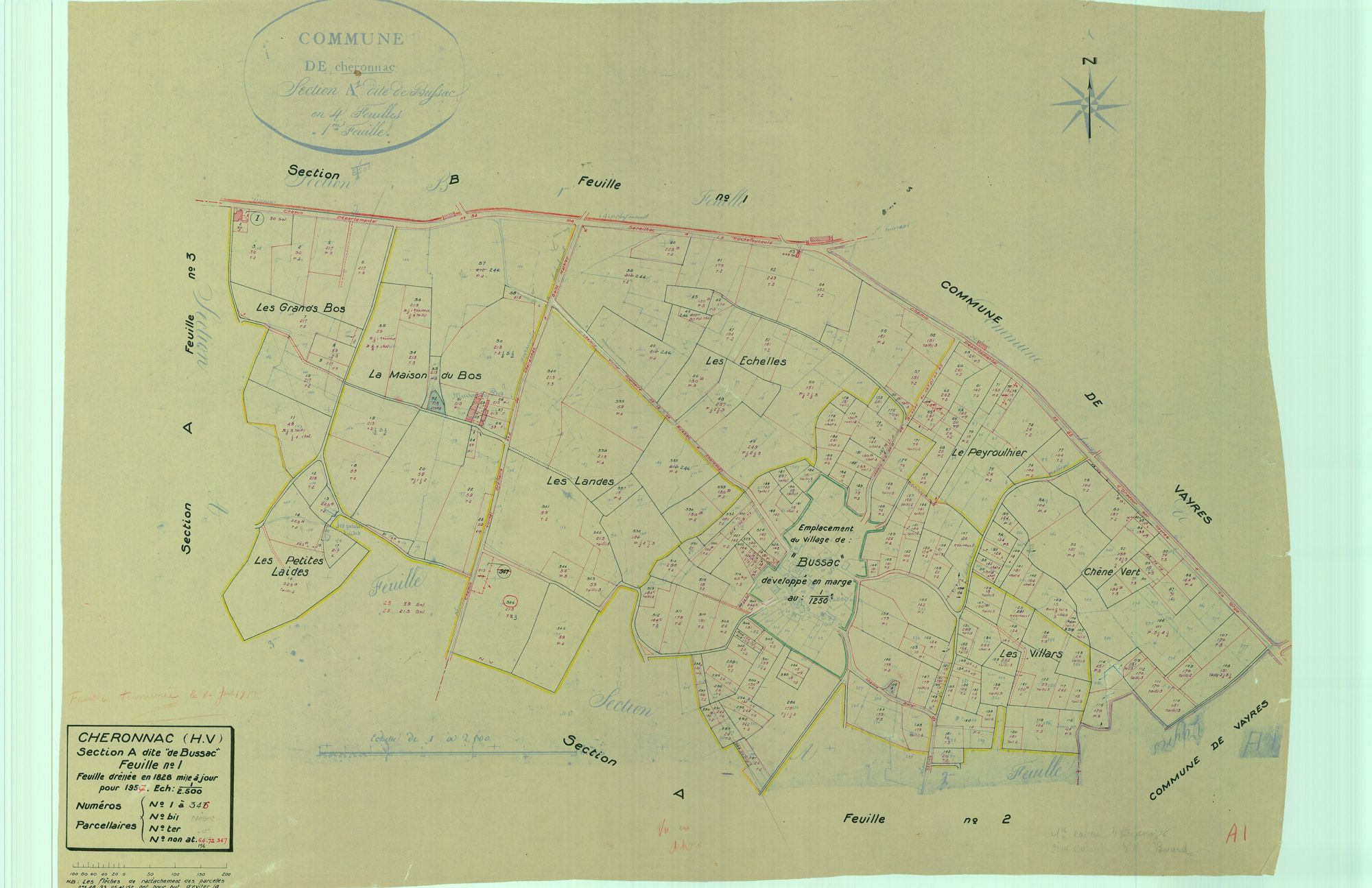 Chéronnac 1203 W 27 1957