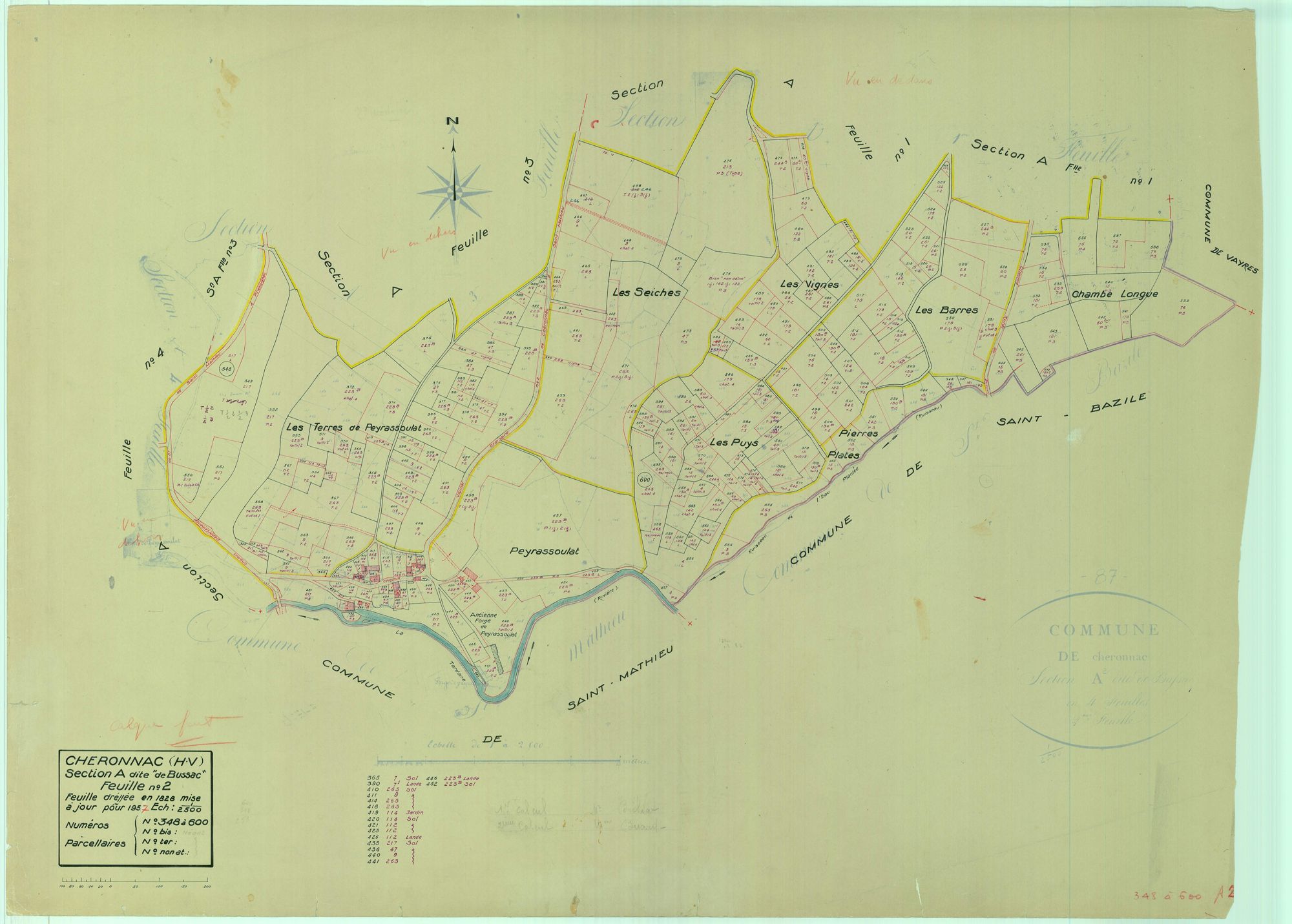 Chéronnac 1203 W 27 1957