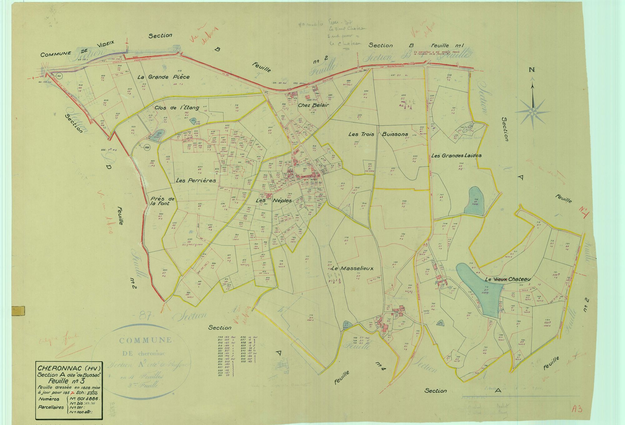 Chéronnac 1203 W 27 1957