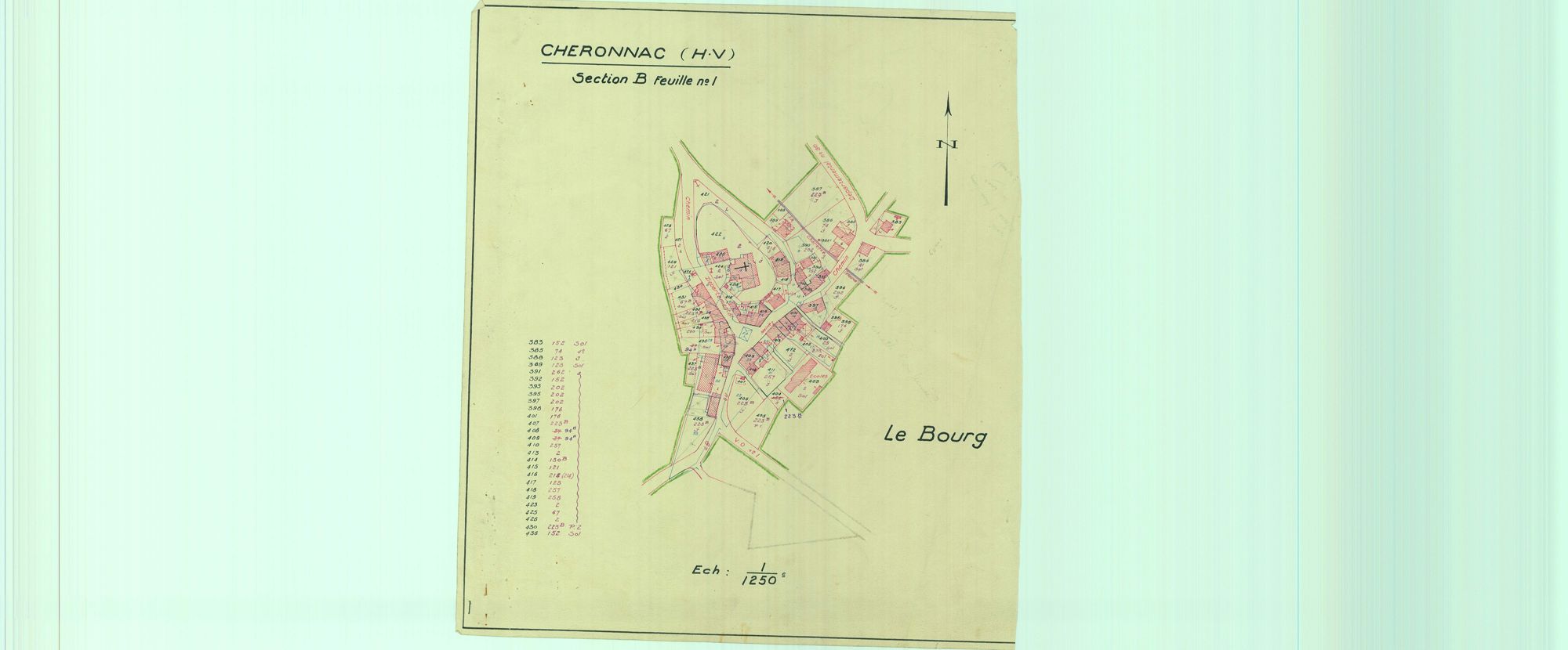 Chéronnac 1203 W 27 1957