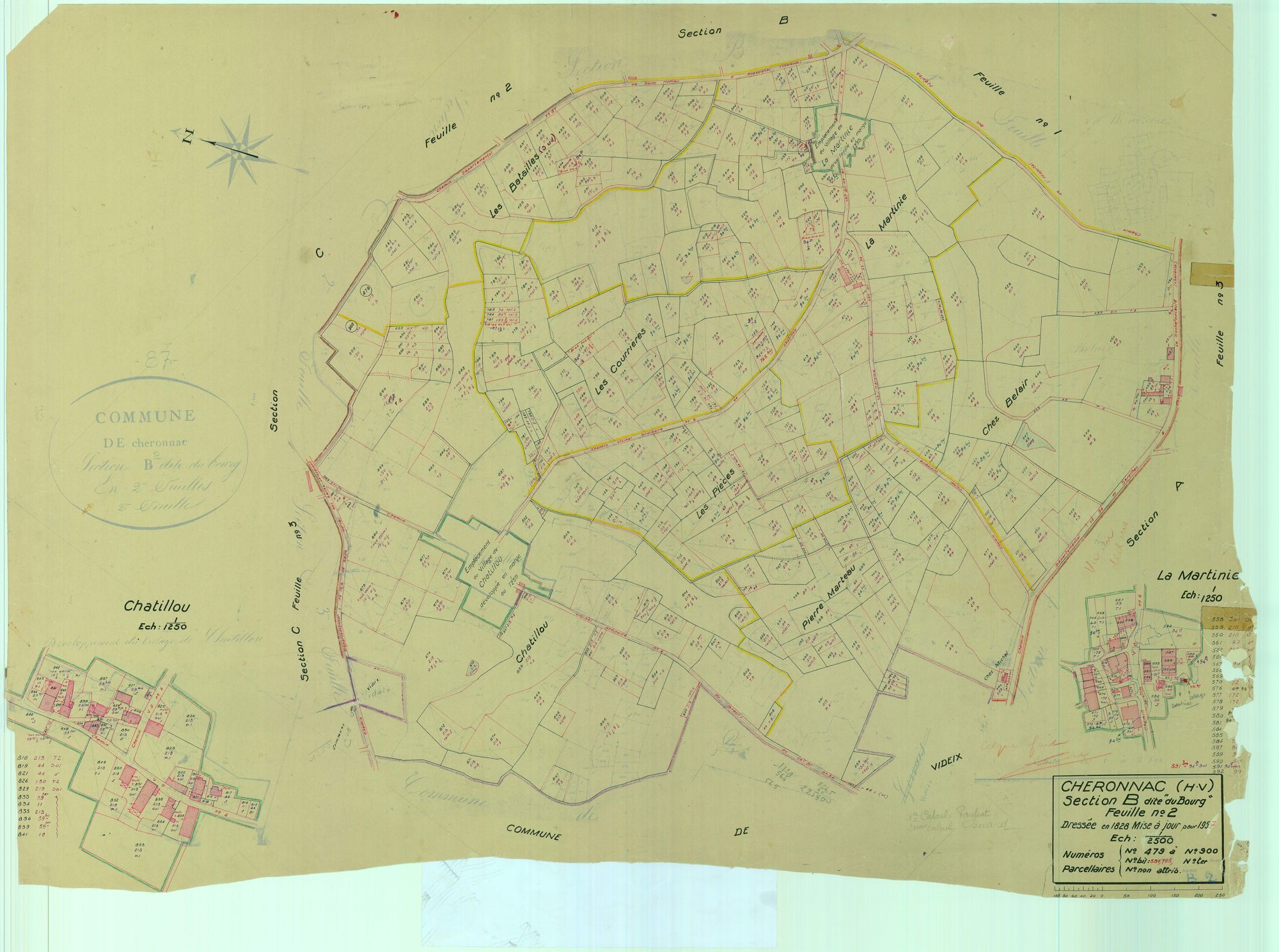 Chéronnac 1203 W 27 1957