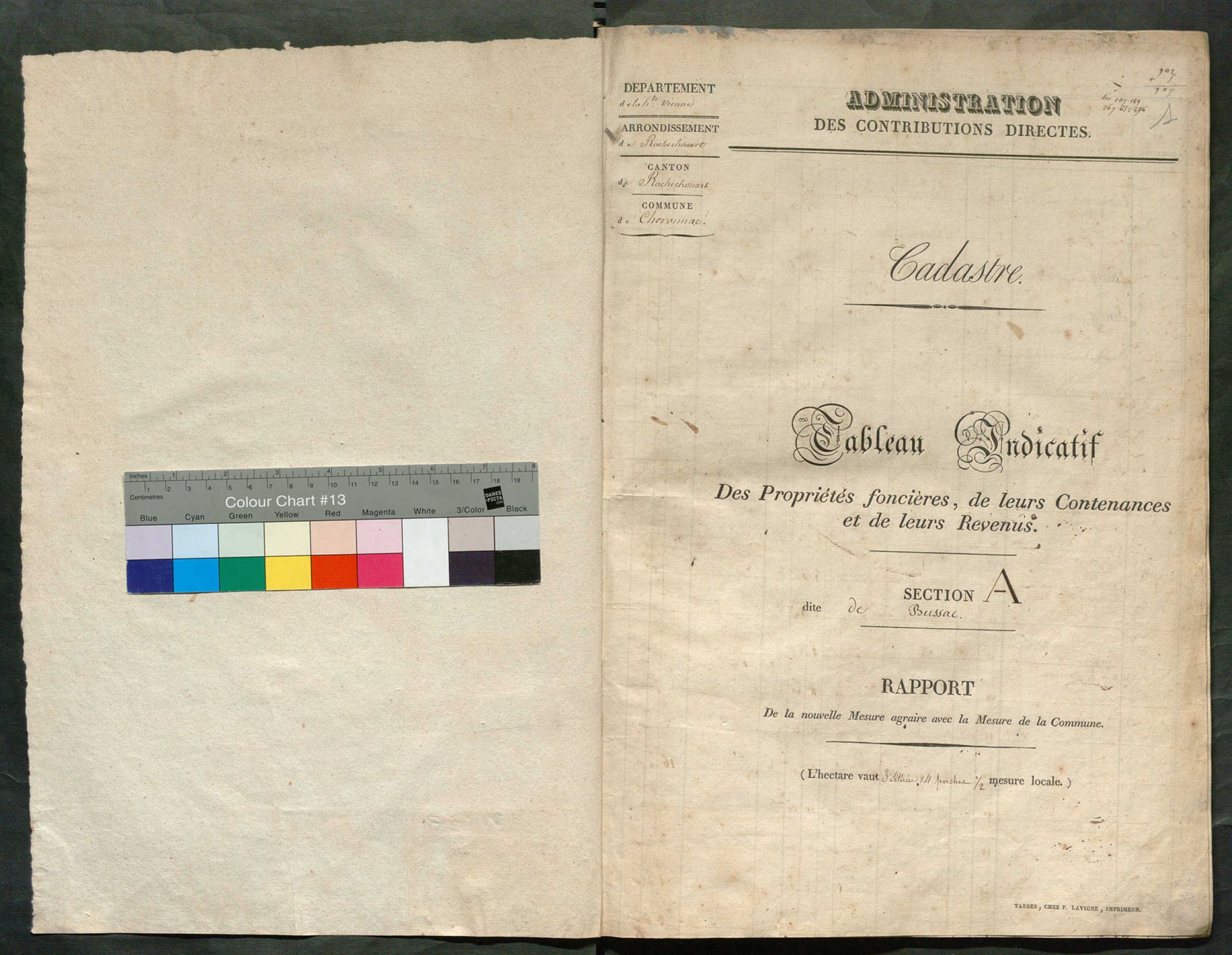 Chéronnac 3 P 54 / 2 1829