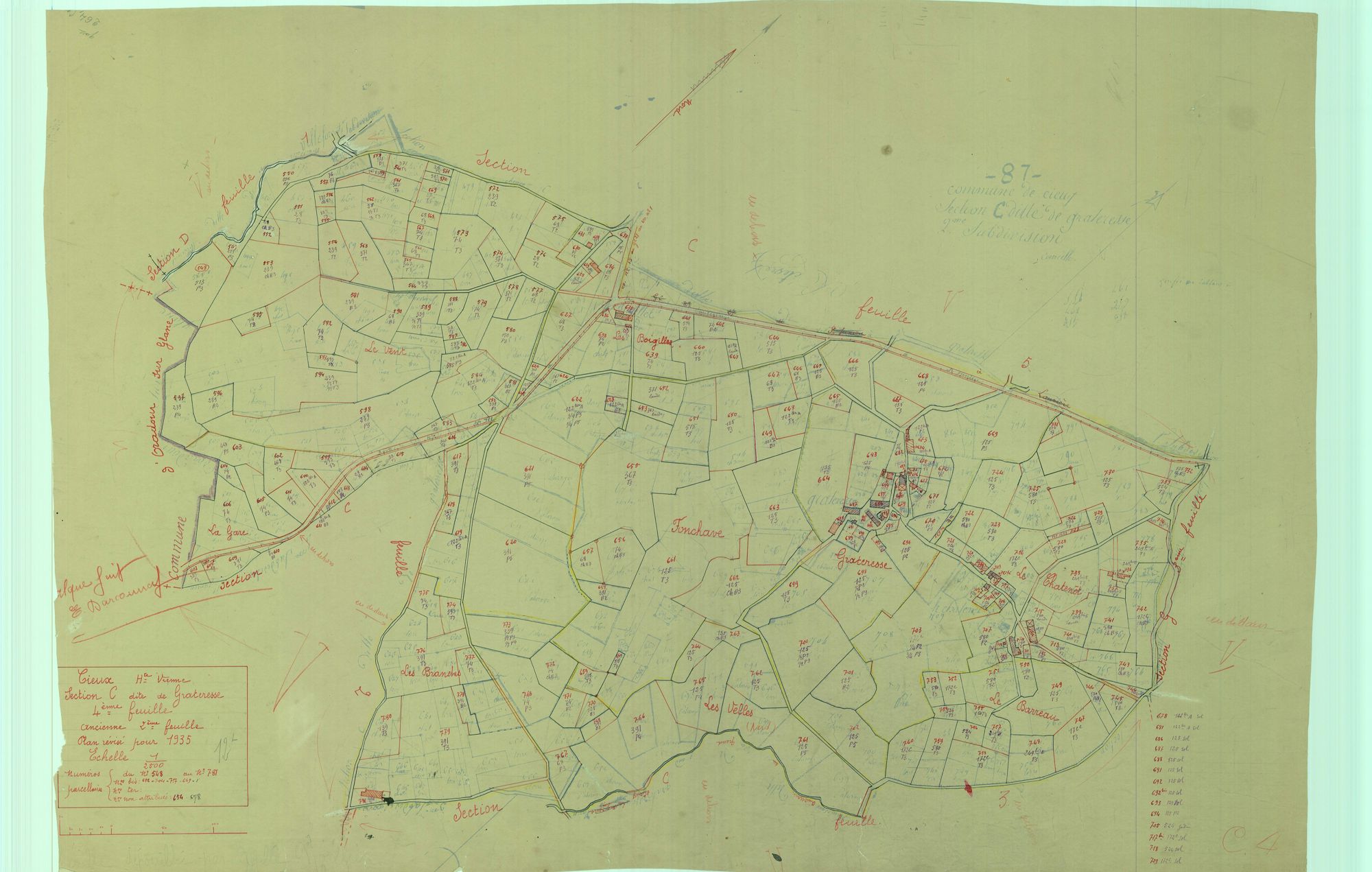 Cieux 2241 W 20 1935