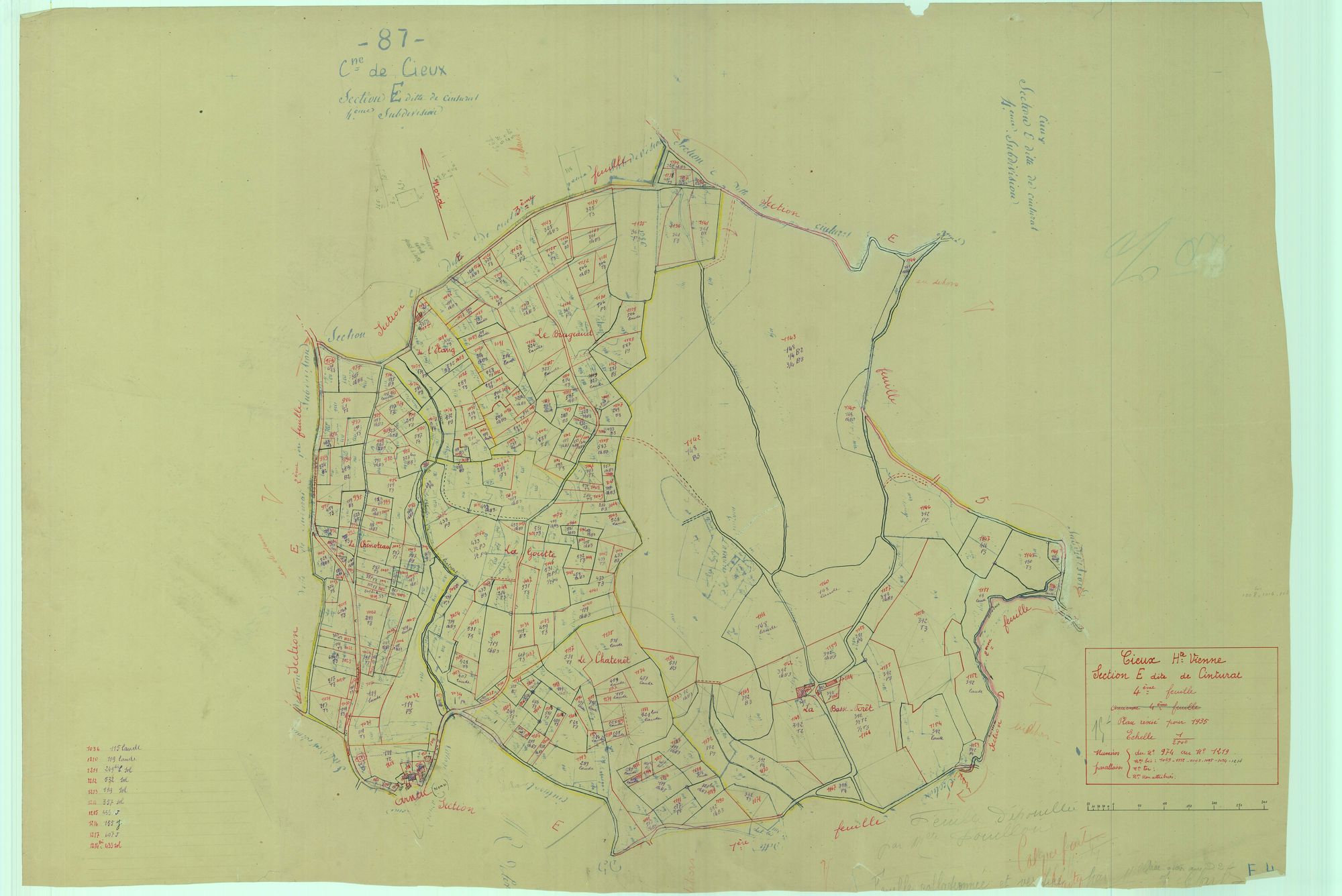Cieux 2241 W 20 1935