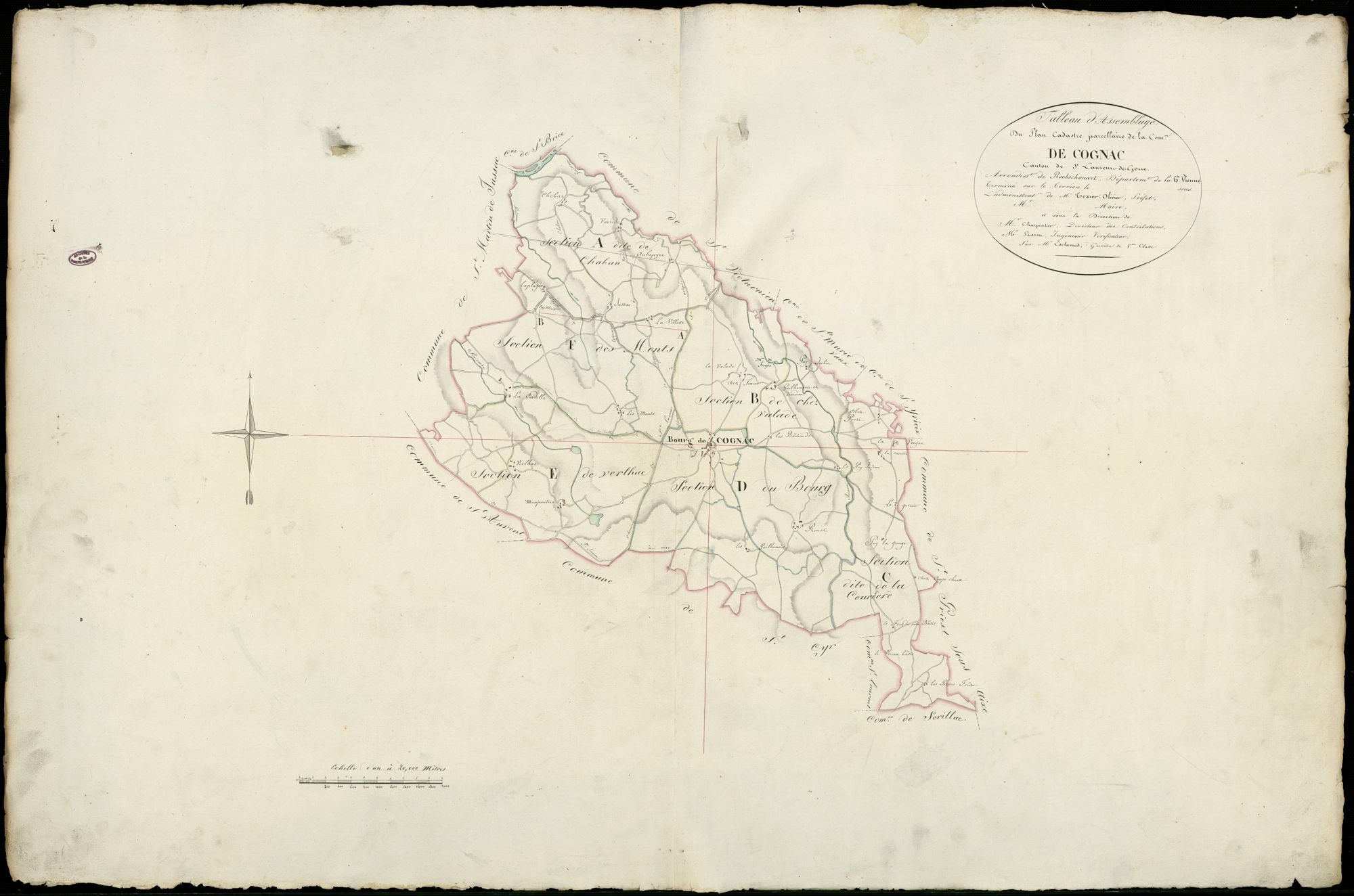 Cognac-la-Forêt 3 P 56 / 1 [v. 1814]