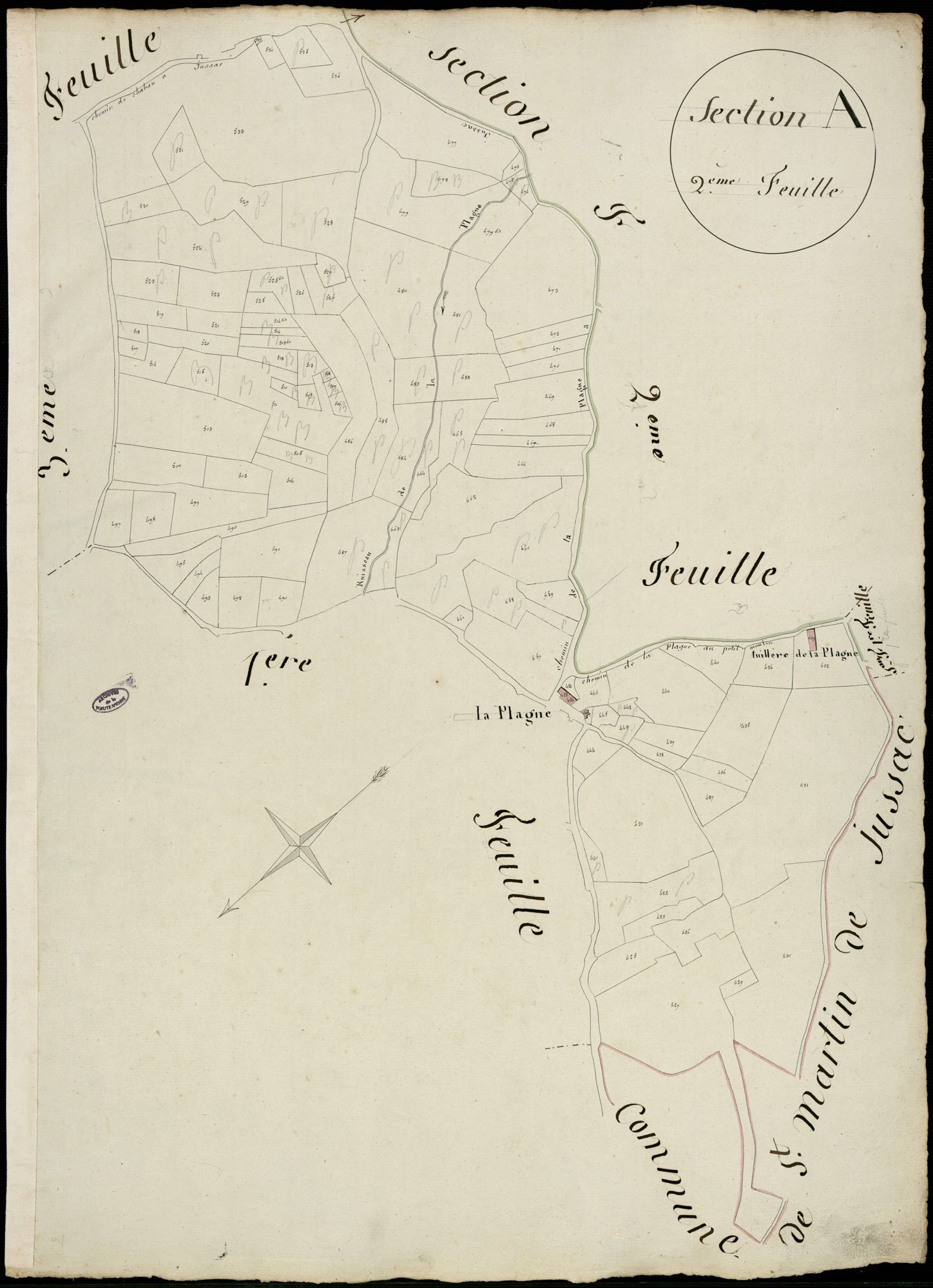 Cognac-la-Forêt 3 P 56 / 1 [v. 1814]