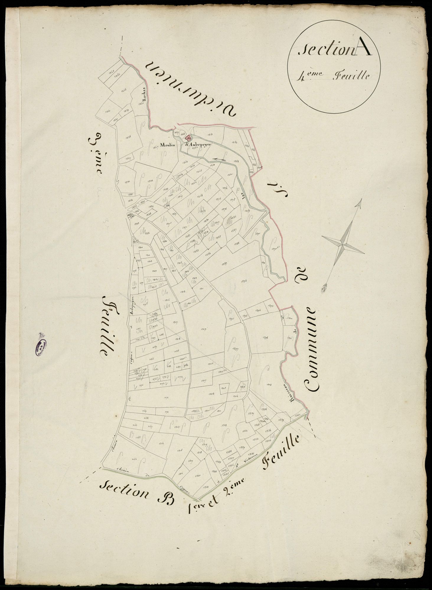 Cognac-la-Forêt 3 P 56 / 1 [v. 1814]