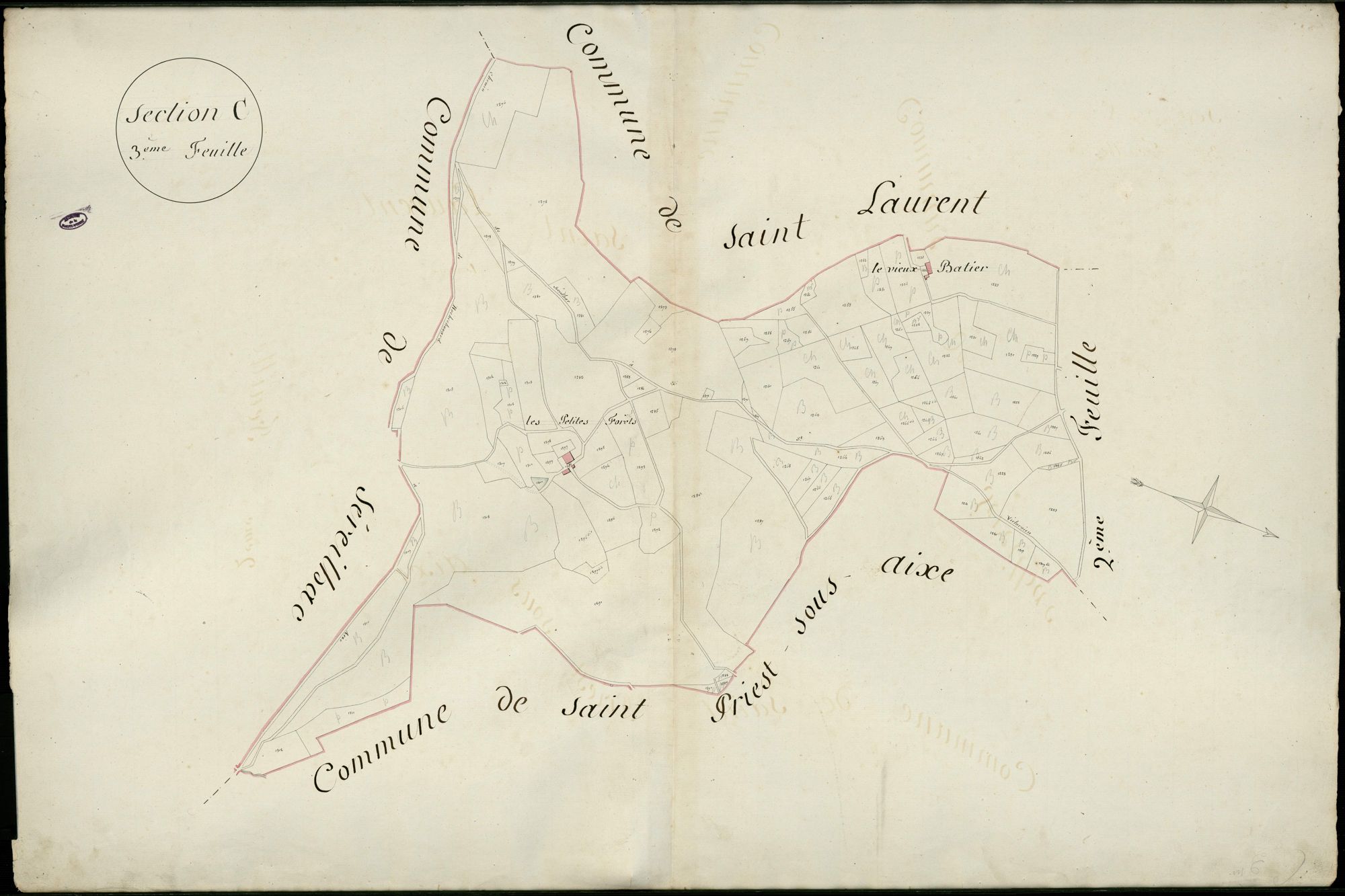 Cognac-la-Forêt 3 P 56 / 1 [v. 1814]