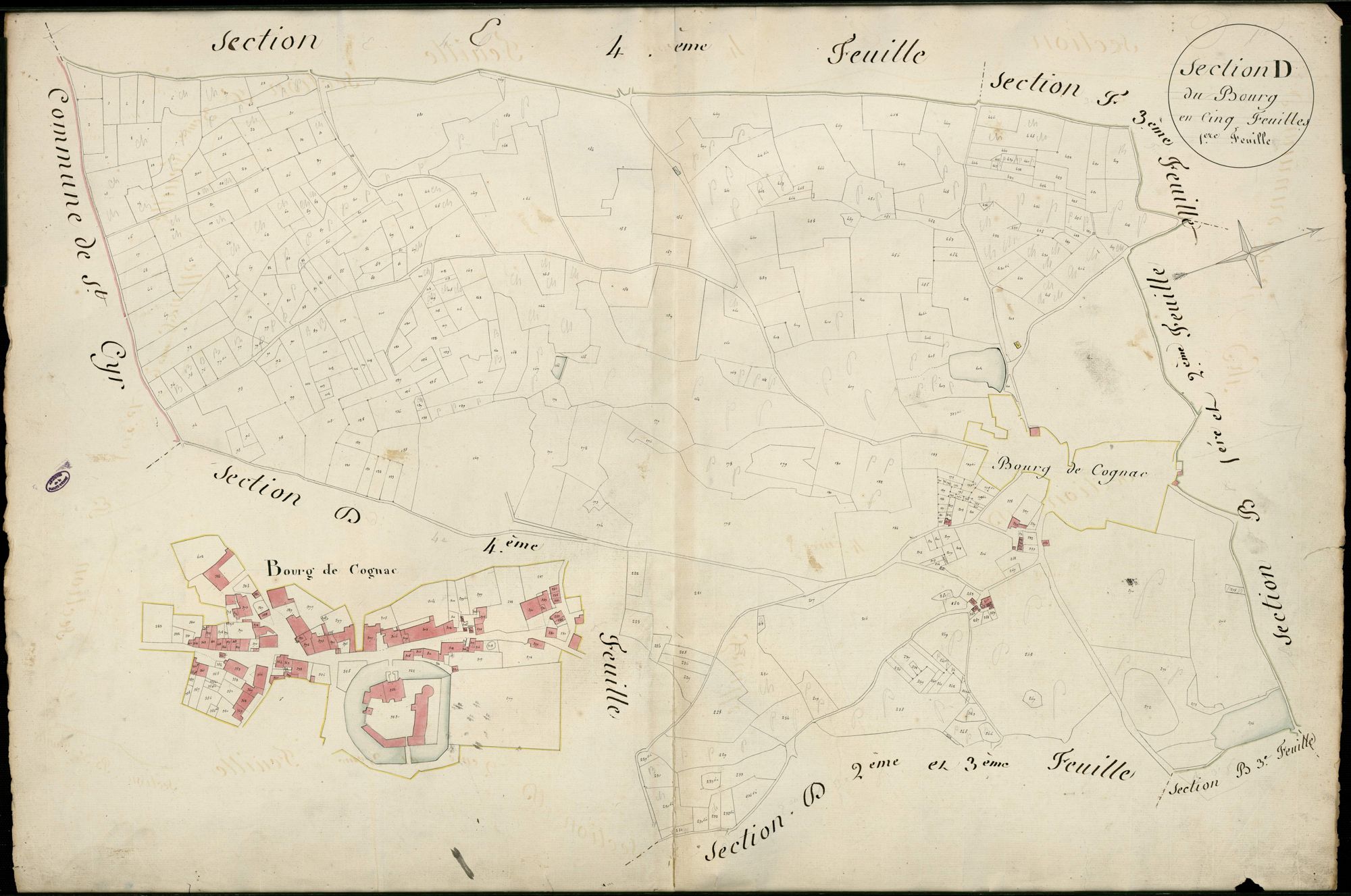 Cognac-la-Forêt 3 P 56 / 1 [v. 1814]