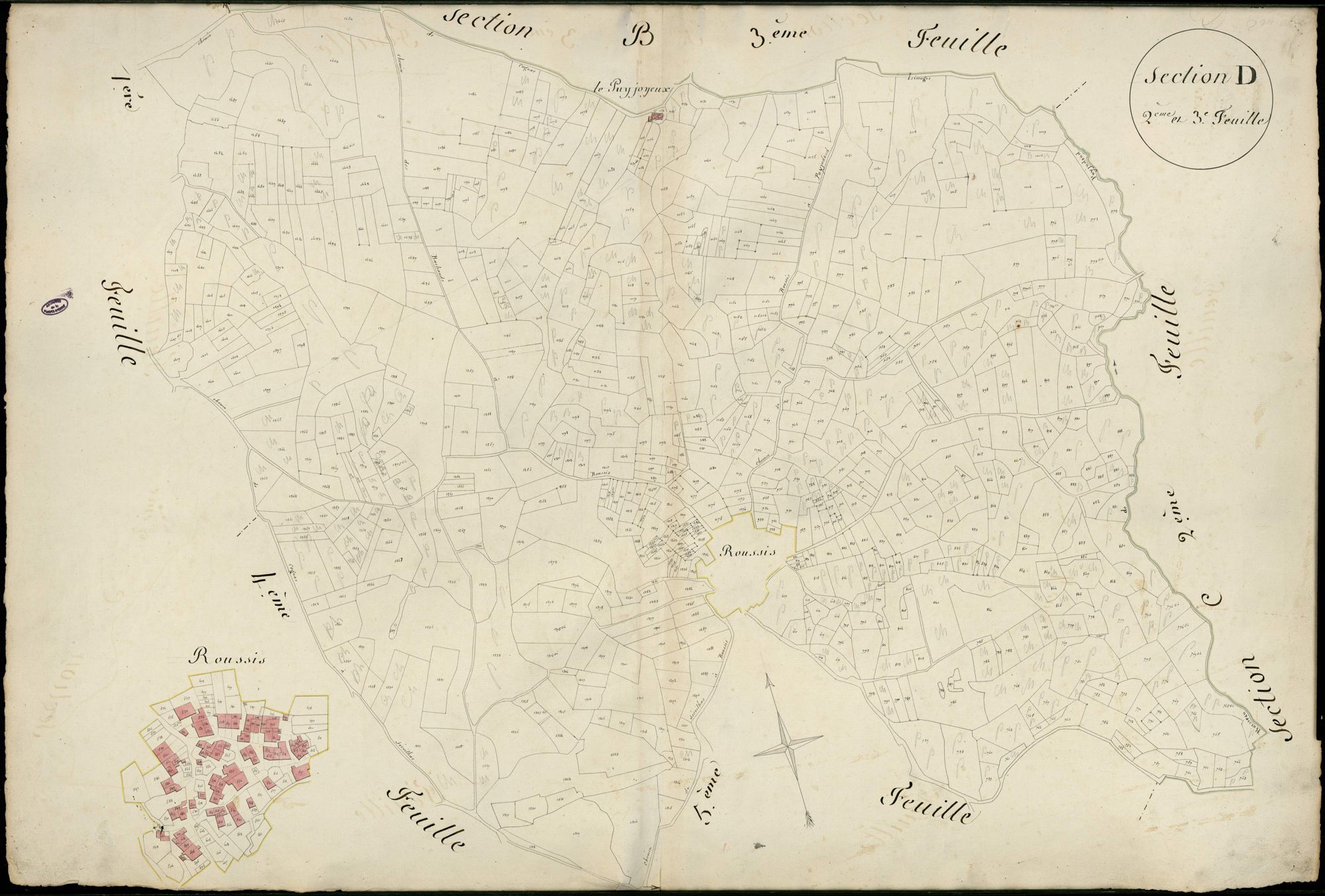 Cognac-la-Forêt 3 P 56 / 1 [v. 1814]