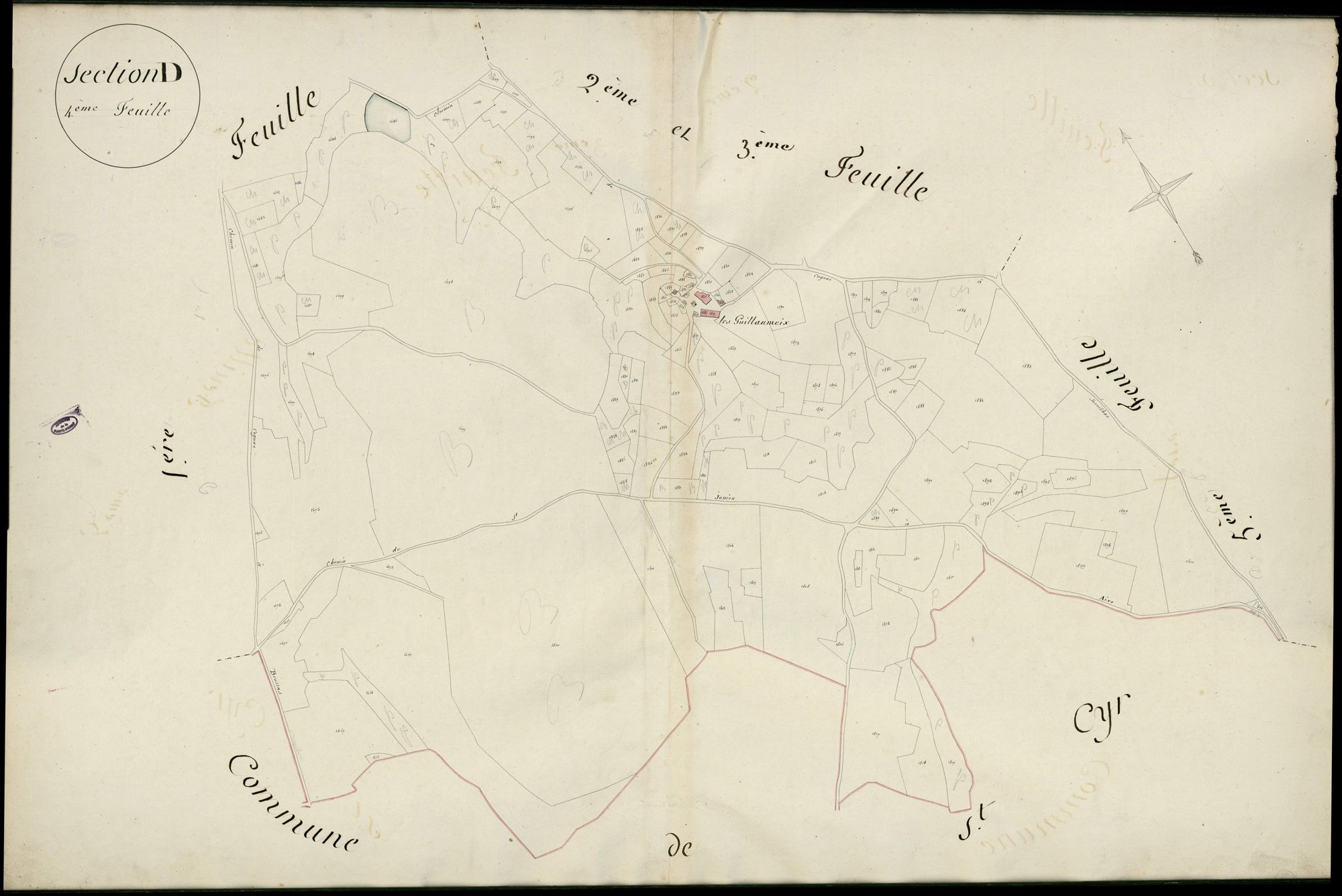 Cognac-la-Forêt 3 P 56 / 1 [v. 1814]
