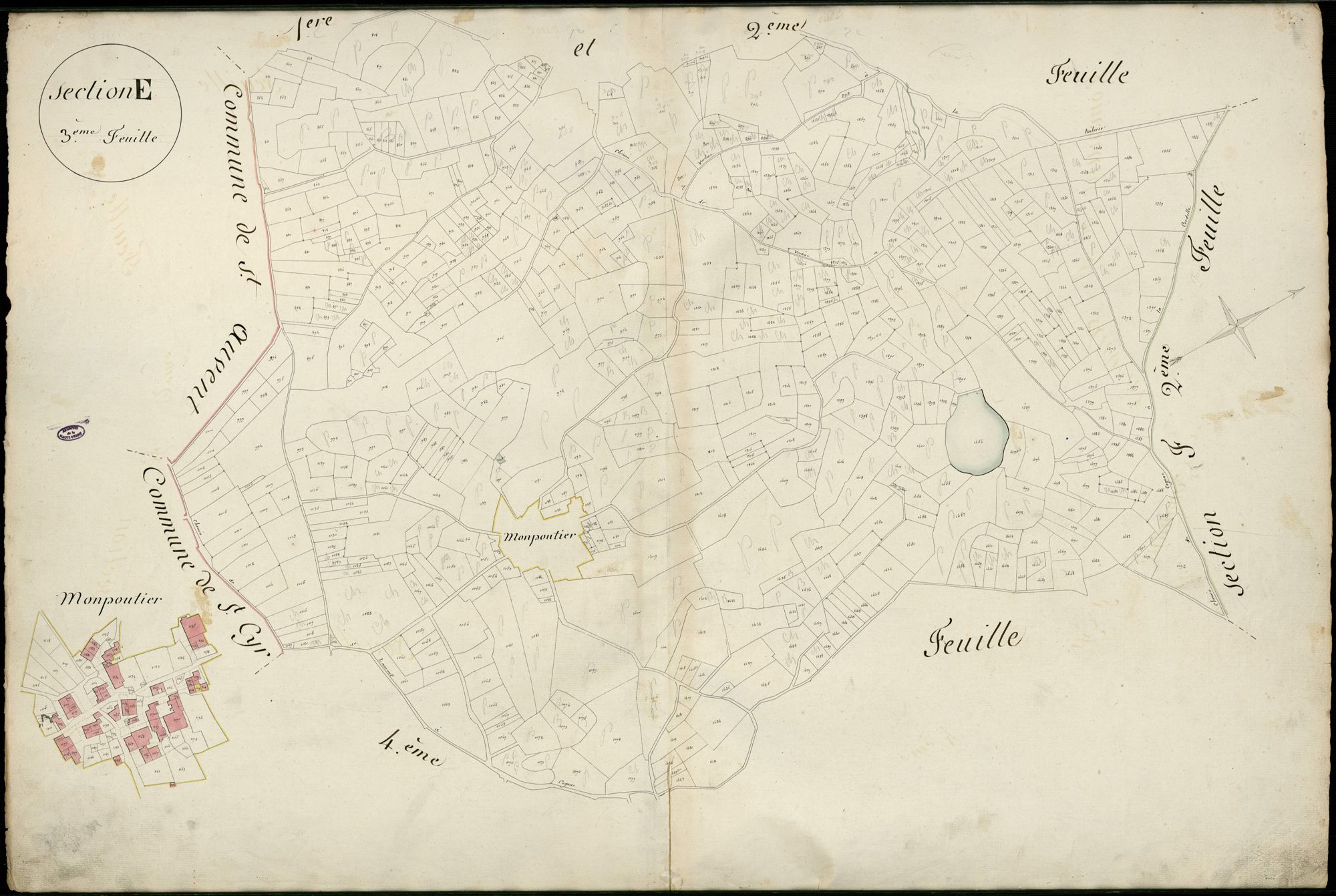 Cognac-la-Forêt 3 P 56 / 1 [v. 1814]