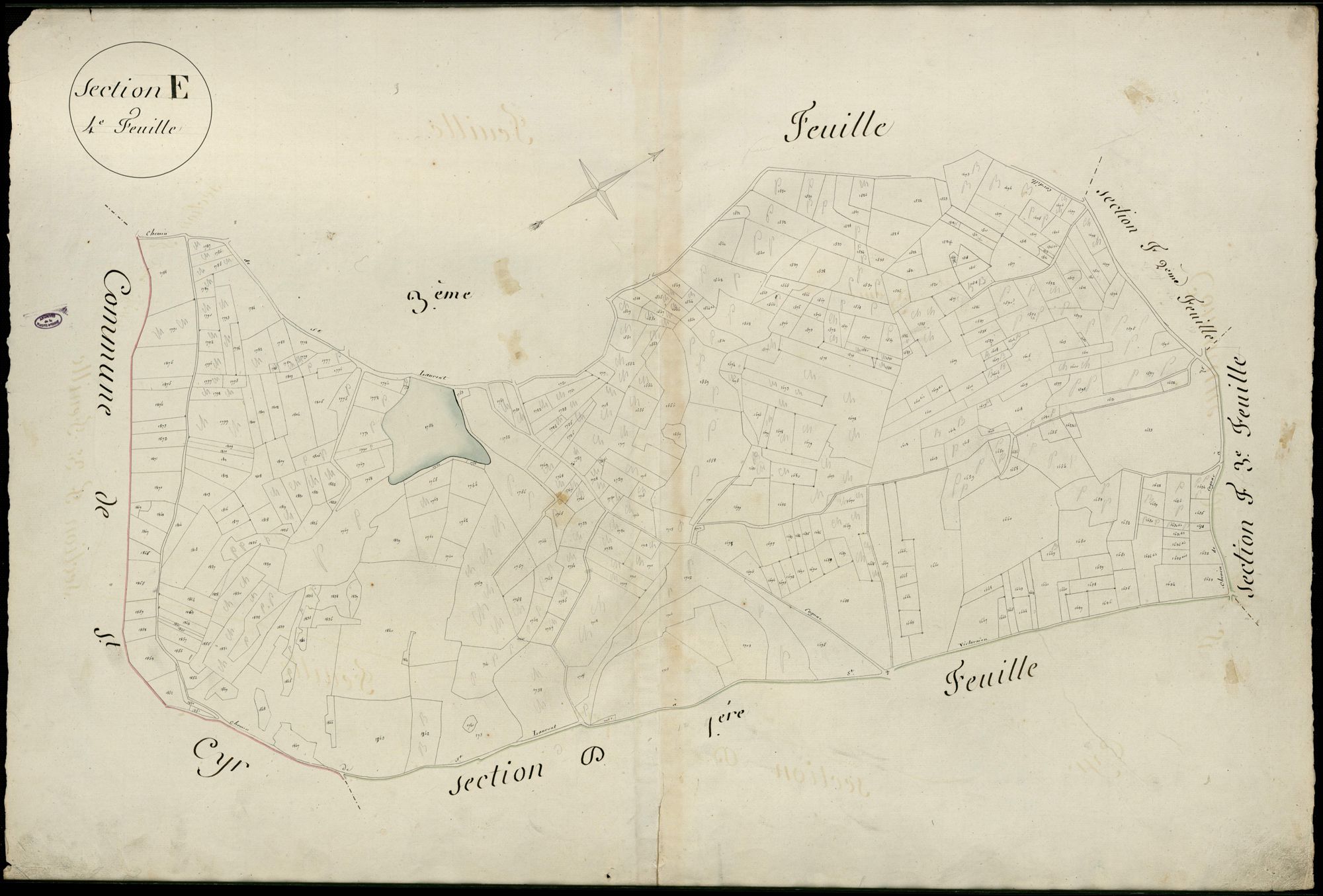 Cognac-la-Forêt 3 P 56 / 1 [v. 1814]