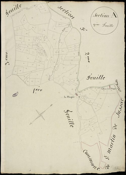 Cognac-la-Forêt 3 P 56 / 1 [v. 1814]