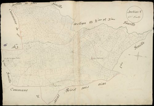 Cognac-la-Forêt 3 P 56 / 1 [v. 1814]