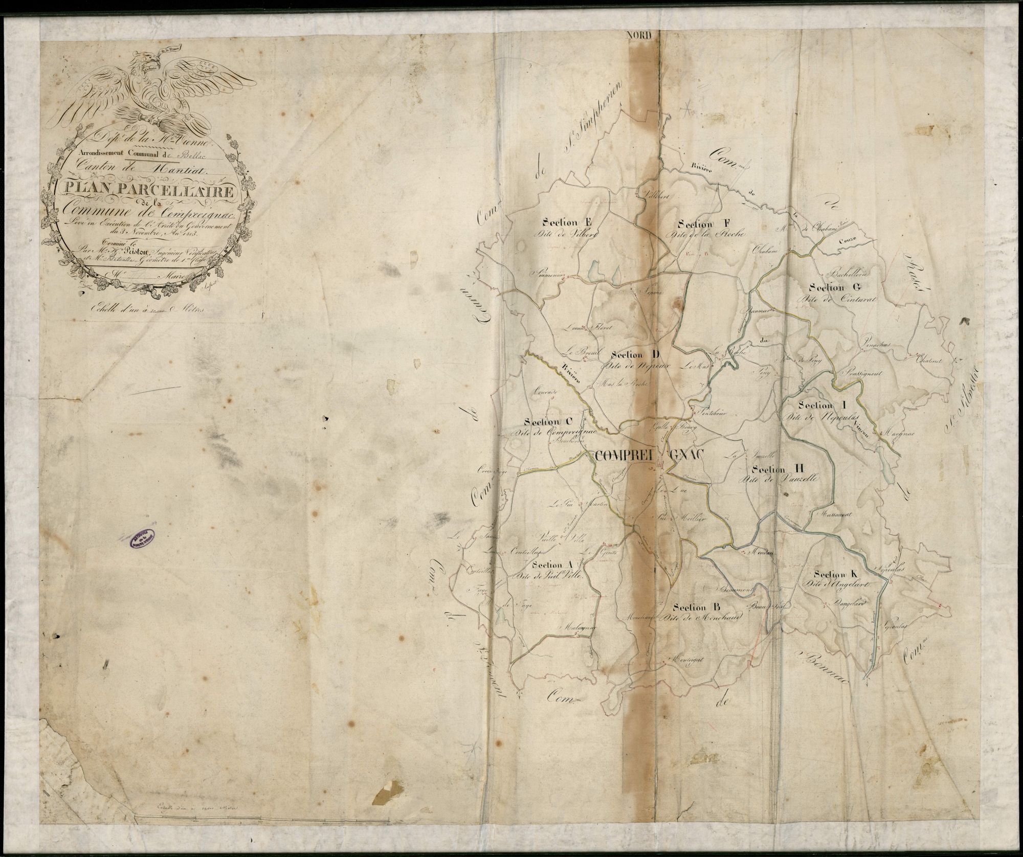 Compreignac 3 P 57 / 1 [v. 1809]