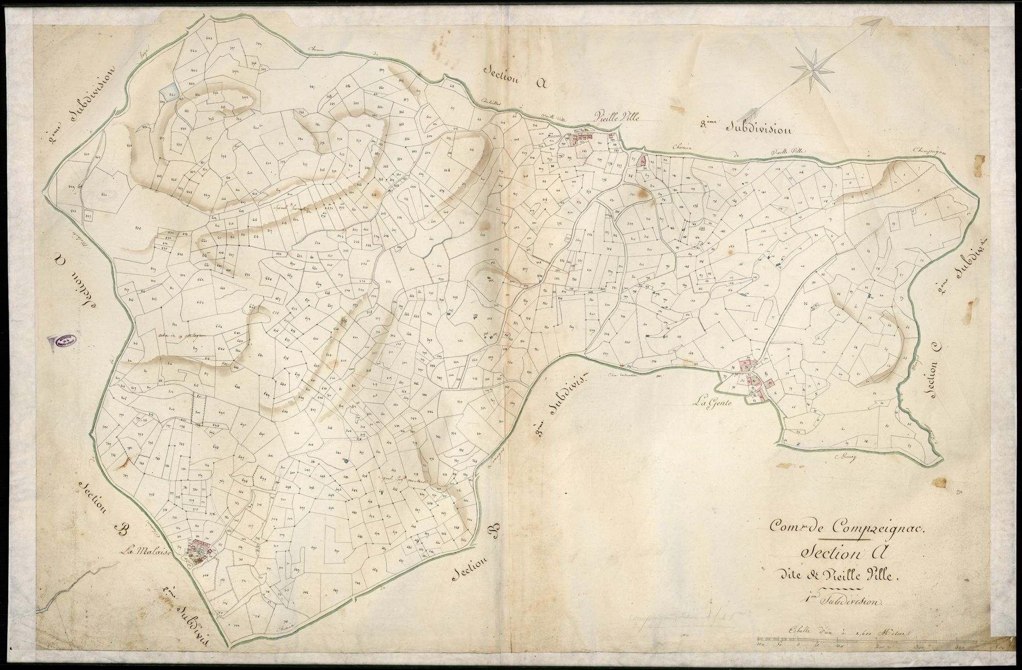 Compreignac 3 P 57 / 1 [v. 1809]