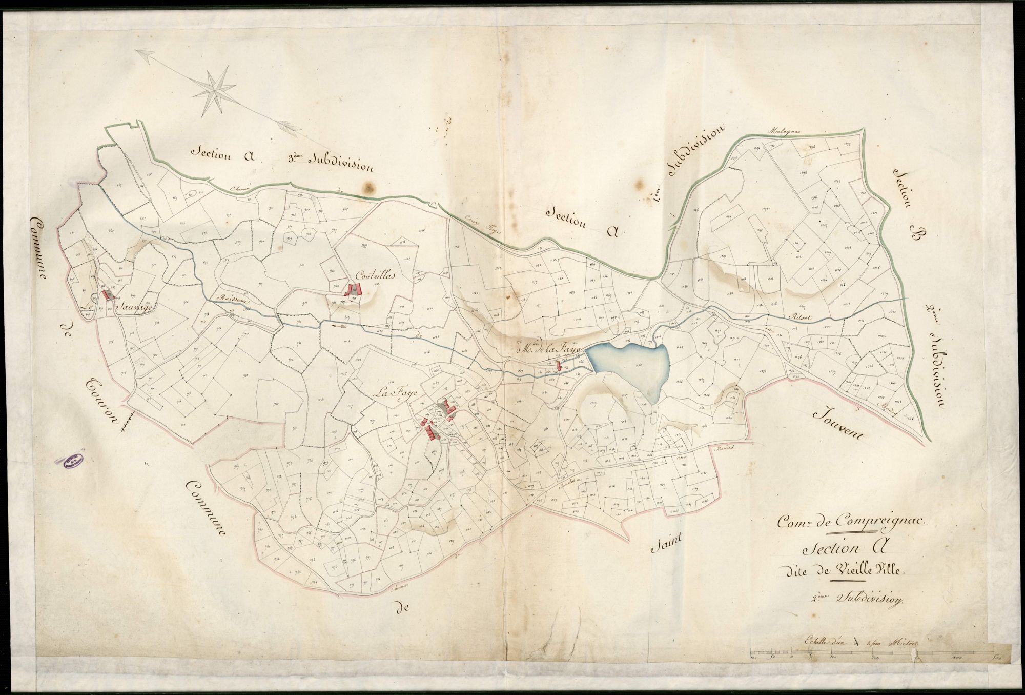 Compreignac 3 P 57 / 1 [v. 1809]