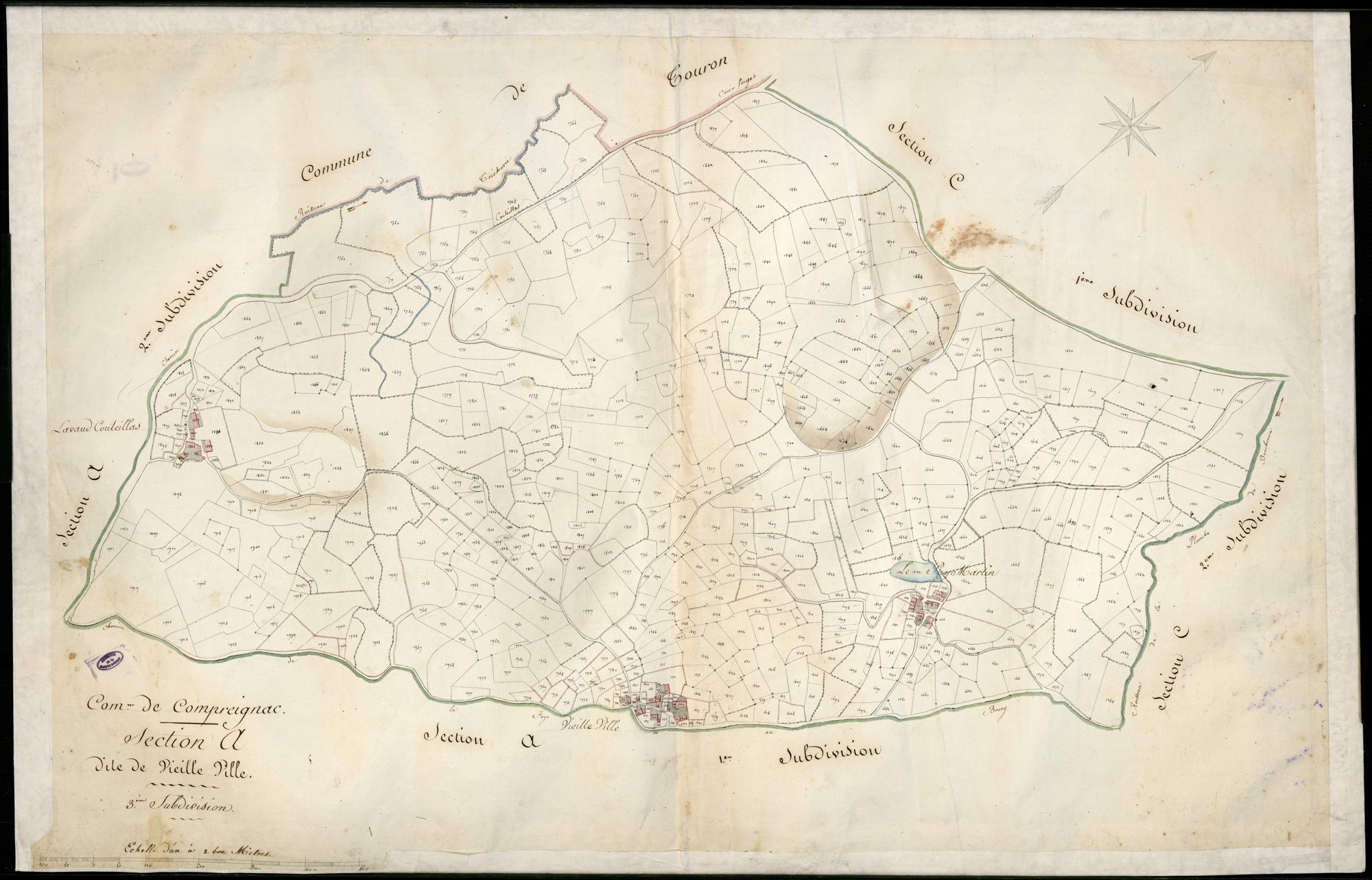Compreignac 3 P 57 / 1 [v. 1809]