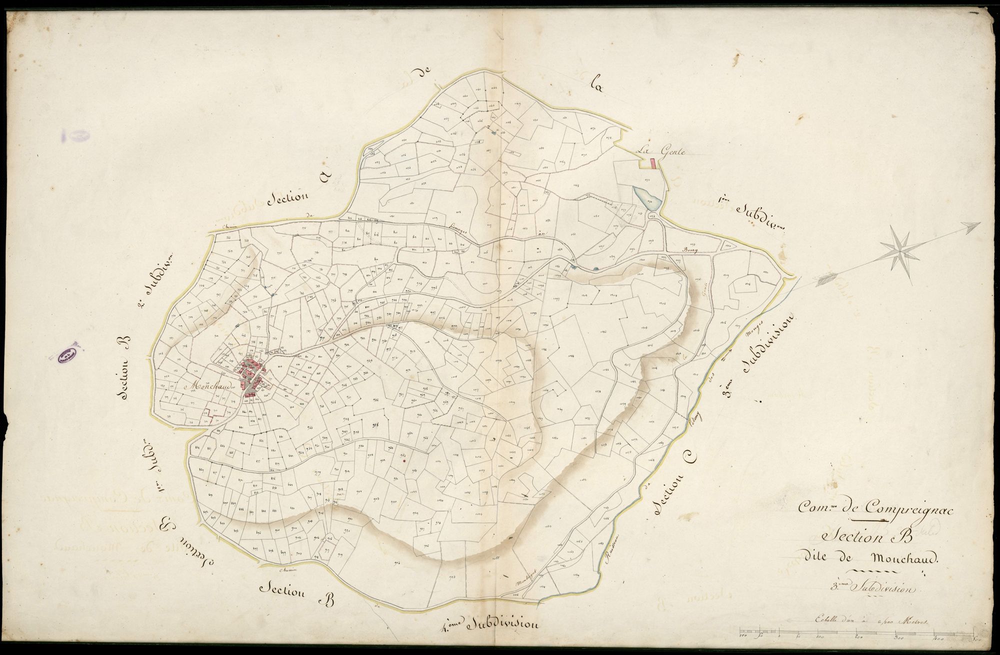 Compreignac 3 P 57 / 1 [v. 1809]